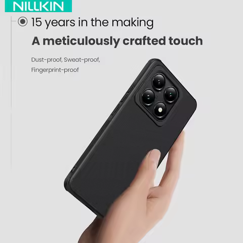 Nillkin Anti-Scratch Fingerprint Proof Phone Case for Xiaomi 14T Pro / Xiaomi 14T PC+TPU Material Pr