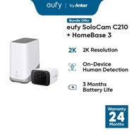 [𝐁𝐔𝐍𝐃𝐋𝐄 𝐎𝐅𝐅𝐄𝐑] Eufy HomeBase 3 + Eufy SoloCam C210 (T8030+T8B00) | Expandable Local Storage