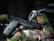 【阿盛生存遊戲工作室】KJ KP-08 HI-CAPA 黑色 半金屬 CO2短槍