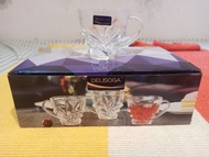 日本Delisoga花瓣玻璃杯/馬克杯/水杯/水晶花杯/