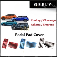 Geely Emgrand Okavango Azkarra Coolray 2020-2022 Pedal Pad Cover For Geely Okavango Azkarra Coolray