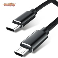 YOLANDA Data Cable OTG 1M Braided Adapter Fast Charging for   Huawei