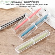 MAYWI Pen Box Business Affairs Solid Color Polygon Office Supplies