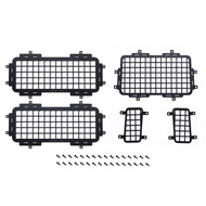 For MN D90 MN98 MN99S Steel Rear and Side Metal Stereoscopic Window Mesh Protective Net 1/12 RC Car