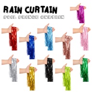 [PANDA] Rain Curtain Backdrop Foil Fringe For Wedding Birthday Party Decoration Backdrop