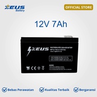Zeus VRLA Emergency Lamp Battery 12v 7ah/12v7ah Battery Dry Battery Maintenance Free