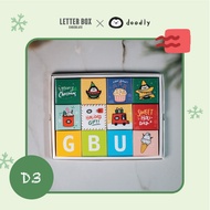 Letter Box - Chocolate Christmas Gift 4x3