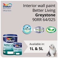 Dulux Interior Wall Paint - Greystone (90RR 64/025) (Better Living) - 1L / 5L