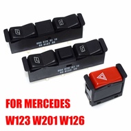 Electric Power Window Switch  Emergency Light Switch for Mercedes W123 W201 W126