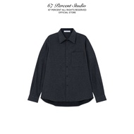 Long Sleeve Puffed SHIRT 67PERCENT/67% - JADE SHIRT