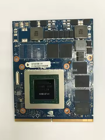 GTX 970M GTX970M 6GB DDR5 VGA Video Card For MSI GT60 GT70 GE72 GT780dx HP 8760W 8770w ClevoP150HM P