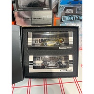 INNO64 x DPLS UNDEFEATED Porsche RWB 964 & 993 CHASE Set (Gold + Silver) | TAS KL 2025
