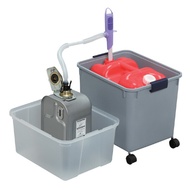灯油 収納 屋外収納 ポリタンクBOX AB-360 フタ付き 灯油缶 おしゃれ コンテナボックス キャンプ収納 ストッカー ポリタンク入れ ポリタンク収納 給油 石油 物置 屋外収納 ベランダ収納 