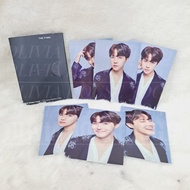 Photocard Jhope BTS The Wings Tour Black Mini Photocard BTS The Wings Tour Final Jhope Black