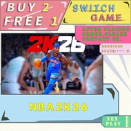 NBA 2K26 NBA 2K26 Switch 2 Edition Nintendo Switch Digital Game （BUY 2 FREE 1)