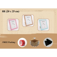 8R Frame (20x25cm) with Glass | Photo Frame | Figure Figure