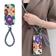 casing realme c15 realme 11x 5g casing Summer Colorful Art Flowers Suitable for realme realme 12Pro+