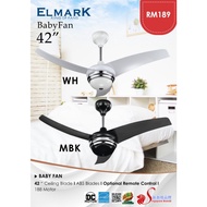 Elmark Ceiling Fan 42" Baby Fan