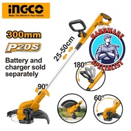 Ingco CGTLI20328 20V Cordless Grass Trimmer / Grass Cutter