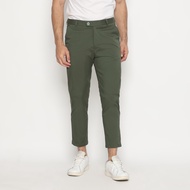 MEVANO ANKLE CHINOS PANTS HIJAU/ANKLE PANTS CHINOS/ANKLE PANTS PRIA