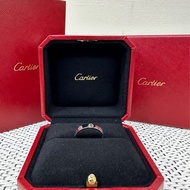 Cartier 卡地亞經典LOVE系列950鉑金戒指
