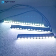 DIGIFOUNDER 1PC Car DRL Daytime Running Lights 7030 Car Daylight Styling SMD Fog Light LED Strip 12/