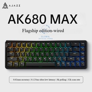 Global AJAZZ AK680 Max Wired Wireless Mechanical keyboard Rapid Trigger Keyboard Magnetic Switch Ful