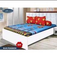 Sprei California King - POKEMON BLUE - 180X200 BEST IN CLASS