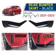 Perodua Myvi G3 2023 Rear Skirt Gear Up New Facelift