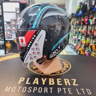 SALES..🔥!! KYT *PSB APPROVED NFJ RADAR AQUA BLUE HELMET