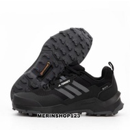 MERINSHOP123 TERREX AX4 GTX BLACK GREY SHOES Hiking Shoes