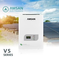 AMSAN Inverter Hybrid 5kVA 48V MPPT 60A PSW Low Frequency 5000VA 48V LF Inverter dengan Trafo Toroid