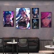 Arcane Jinx Poster  High Quality Dorm Room Aesthetic Wall Art Decoration