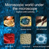 .0'' 200 Times Toy Pstem Educational Screen 200 Portable Lens Educational Indoor And Kids Portable A