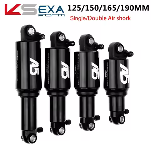 KS EXA Form A5 Mountain Bicycle Rear Shocks 125/150/165/190mm Single or Double Air Chamber Shock MTB