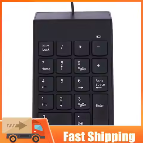 New USB Mini 18-keys Num Pad Numeric Number Keypad Keyboard for Laptop Note