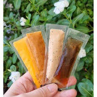 Cocolan sauce fried chicken salad Kentang sachet sesame/ dressing salad cheese mayonnaise cheese coo