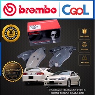 HONDA INTEGRA DC5 TYPE R FRONT OR REAR BRAKE PAD BREMBO