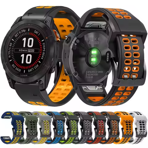 For Garmin Fenix 7X 7 6 6X Pro 5 5X Plus Quickfit Strap Watchband Tactix Delta Enduro 2 Descent MK1 