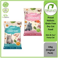 Proud Holistic Grain Free Dry Cat Food Skin & Fur / Fussy Cat - 10kg ( Original Pack )