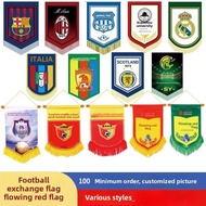 Custom Hand Cranked Flag Custom Banner Triangle Flag Exchange Flag  Malaysia Flag