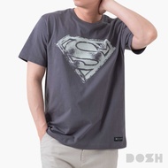 DOSH MENS T-SHIRTS SUPERMAN เสื้อยืดคอกลมผู้ชาย FSMT5231-VI (XS-2XL)