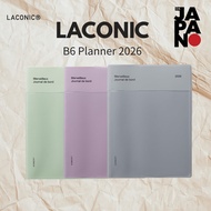 Laconic Planner 2026 B6 Weekly Pocket (Starts September 2025)