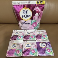 紡優美5合1洗衣珠30粒+6粒 ar FUM Amore 洗衣心心珠 洗衣凝珠 玫瑰