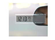 Jam Digital Tempel Mobil - Jam DIgital Unik LED Untuk di Mobil - Jam Digital Kaca Mobil - Jam Digita