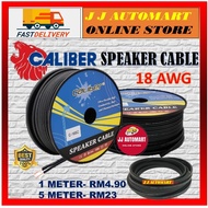 CALIBER SPEAKER CABLE 18AWG car speaker cable, speker kabel kereta