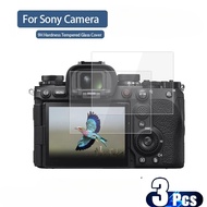 3PCS LCD camera HD Glass screen protector For Sony A9 A7S A7R A7CR A7C A77 A7 A1 V VI IV III II Came