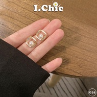 I.Chic Mirae Square Earrings G98