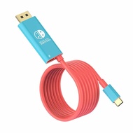 4K HDMI Compatible Cable for Nintendo Switch &amp; Switch Oled / Lite PC TV HD Projection Fast Charging Line for NS Phone Tablet Steam Deck
