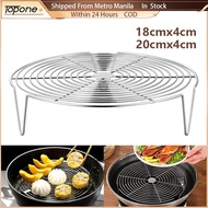 Premium 18/20cm 304 Stainless Steel Steamer Rack Tray Pot Steaming Stand Multifunction Cookware